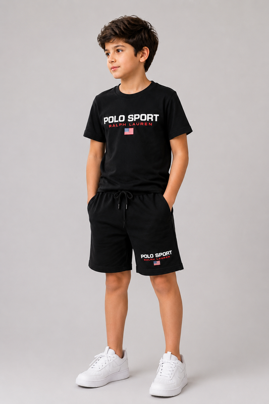 Premium Cotton Twin-Set (Black) 10