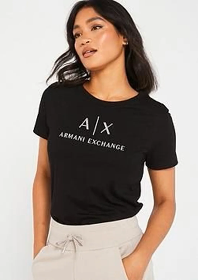 Premium Cotton T-Shirts (Black) 15 (Women)