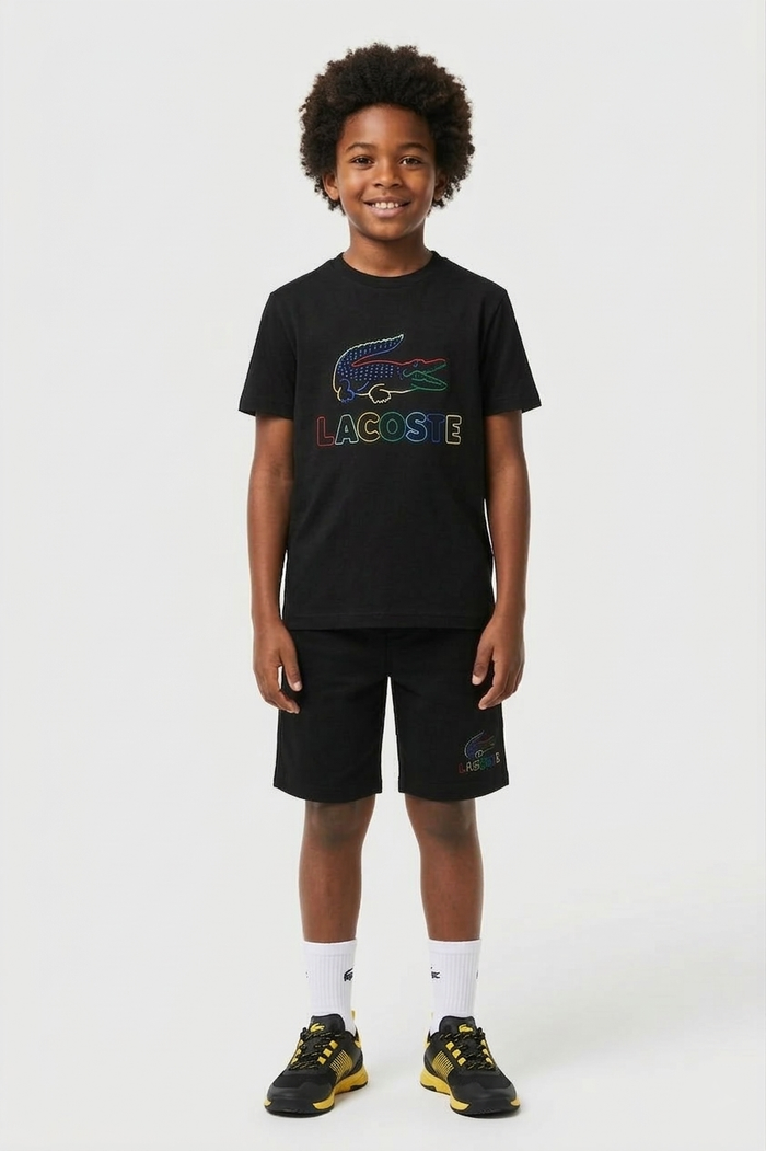 Premium Cotton Twin-Set  (Black) 03
