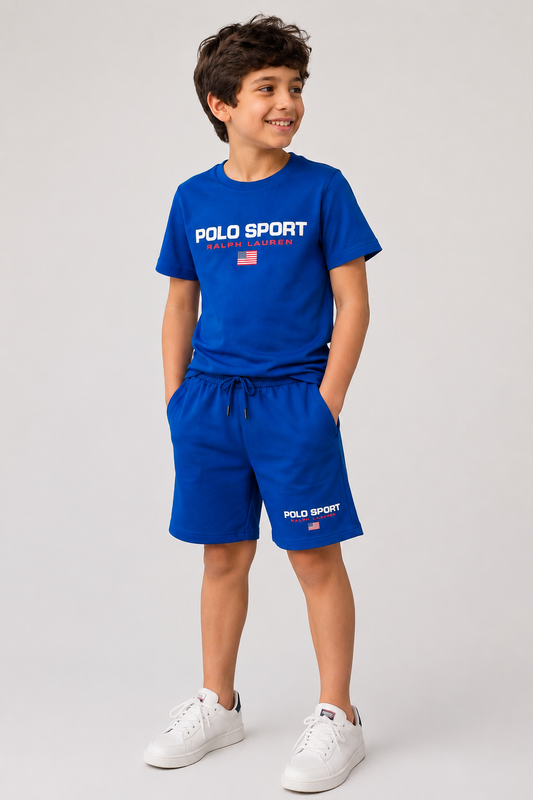Premium Cotton Twin-Set (Royal Blue) 10