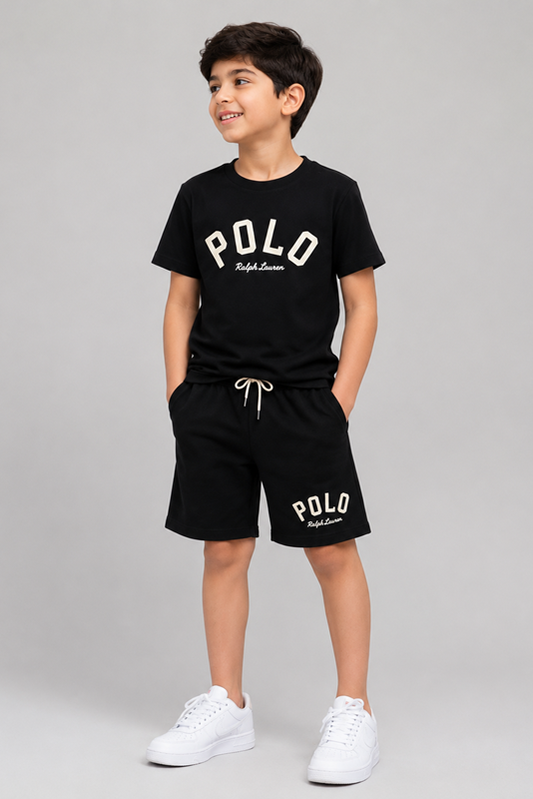 Premium Cotton Twin-Set  (Black) 18