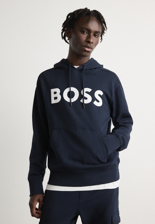 Premium Cotton Fleece Hoodie 7 (Navy)