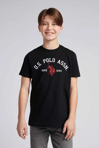 U.P Kids Premium Cotton T-Shirt (Black) 02