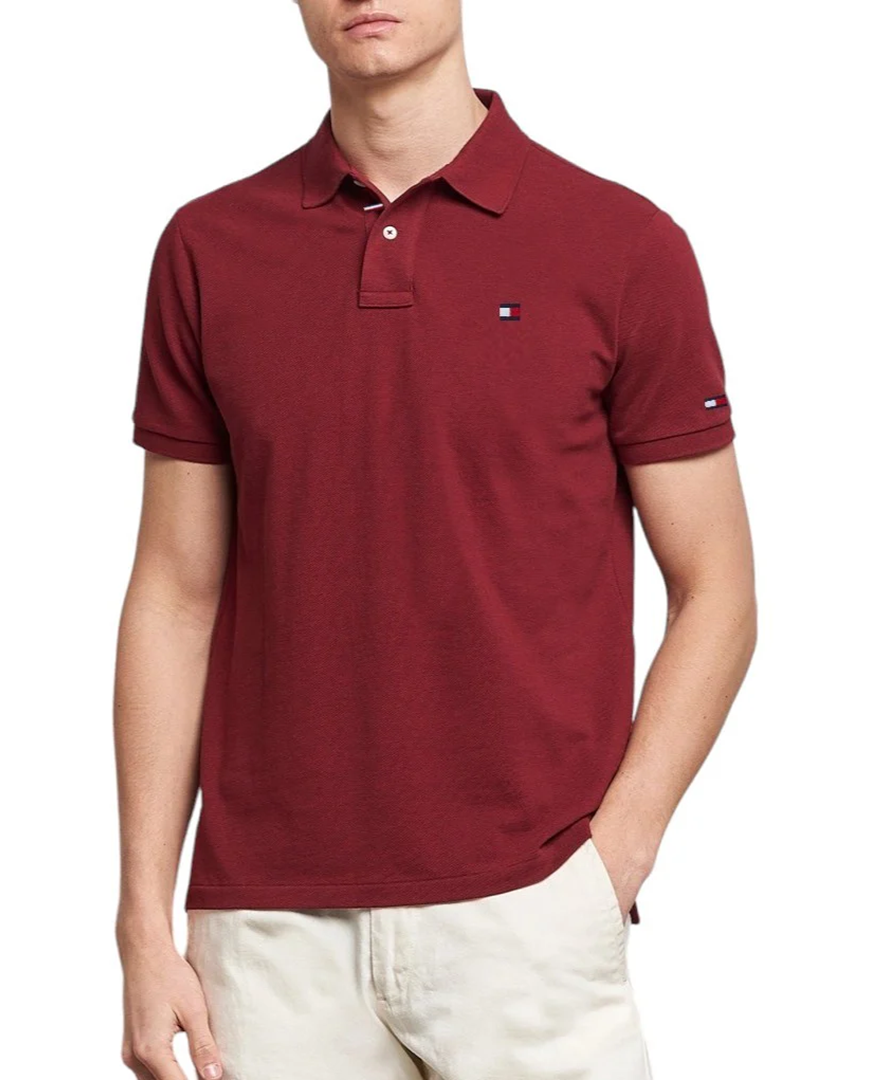 T.M.H Premium Polo Shirt   (Meroon)