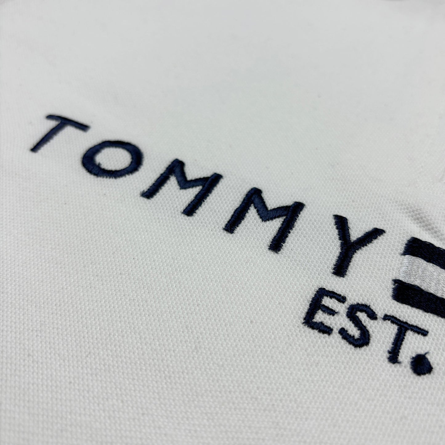 T.M.H Premium Polo Shirt With Zip (White)