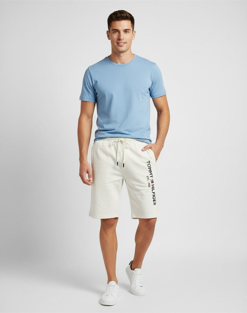 T.M.H Premium Shorts (White)