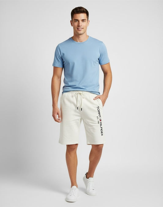 T.M.H Premium Shorts (White)
