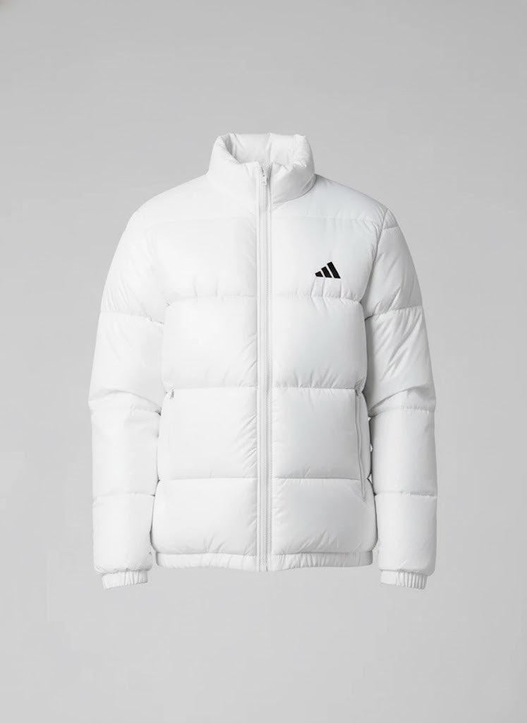 A.D Puffer Jacket Full Sleeves (White)