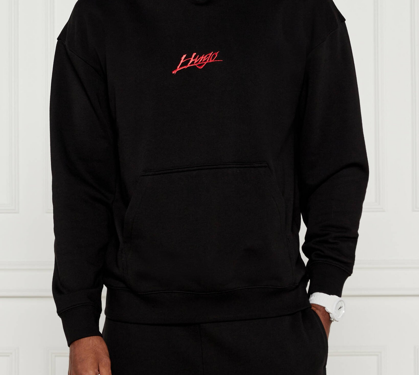Premium Cotton Fleece Hoodie 10 (Black)