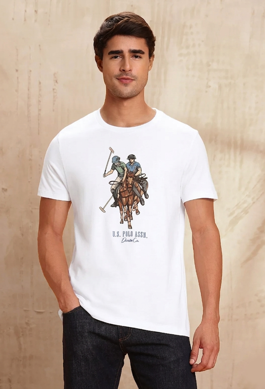 U.P.A Premium T-Shirts  (White) 03