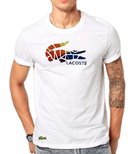 LCSTE Premium Tee (Colorful Print) White